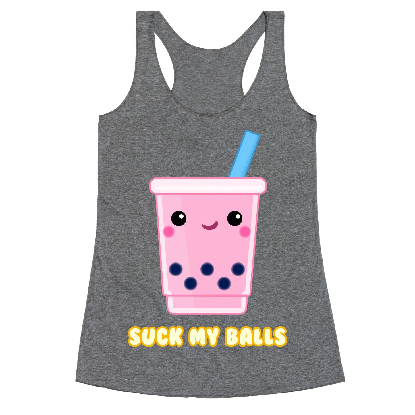 Suck My Balls Racerback Tank