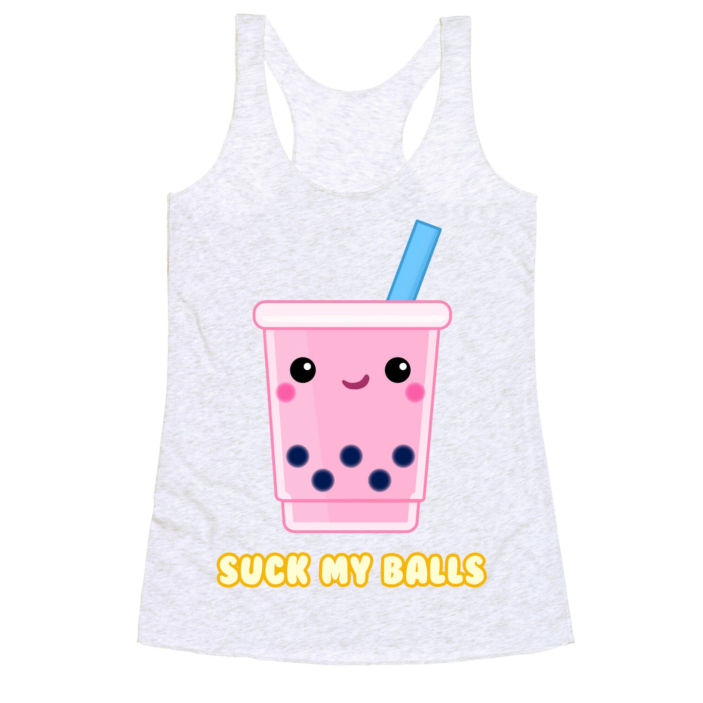 Suck My Balls Racerback Tank