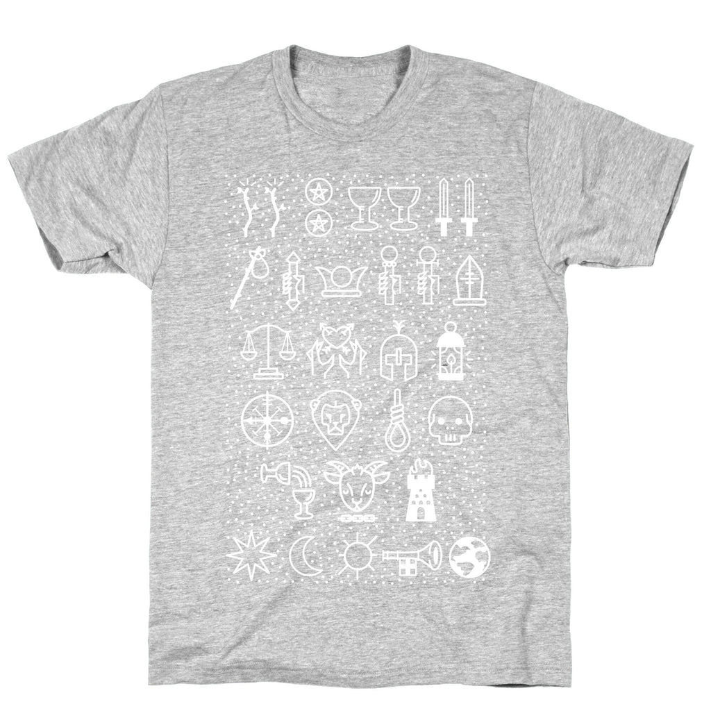 Tarot Card Icons T-Shirt