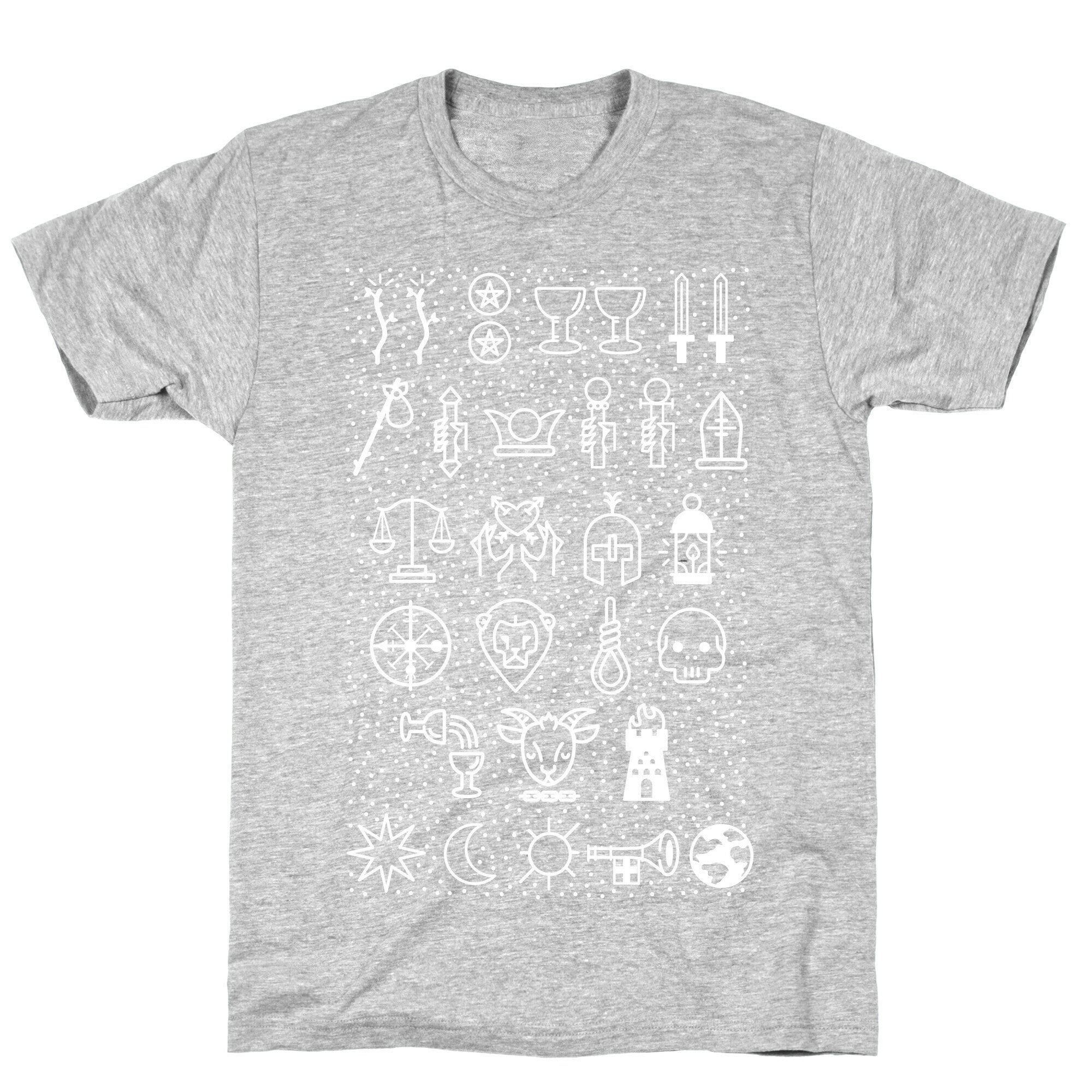 Tarot Card Icons T-Shirt