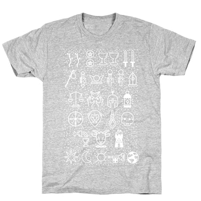 Tarot Card Icons T-Shirt