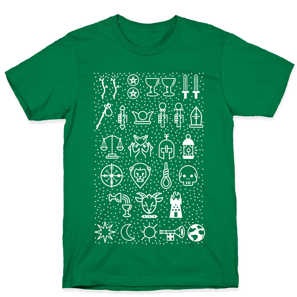 Tarot Card Icons T-Shirt