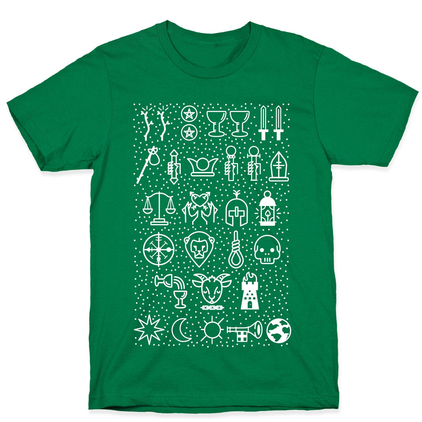 Tarot Card Icons T-Shirt