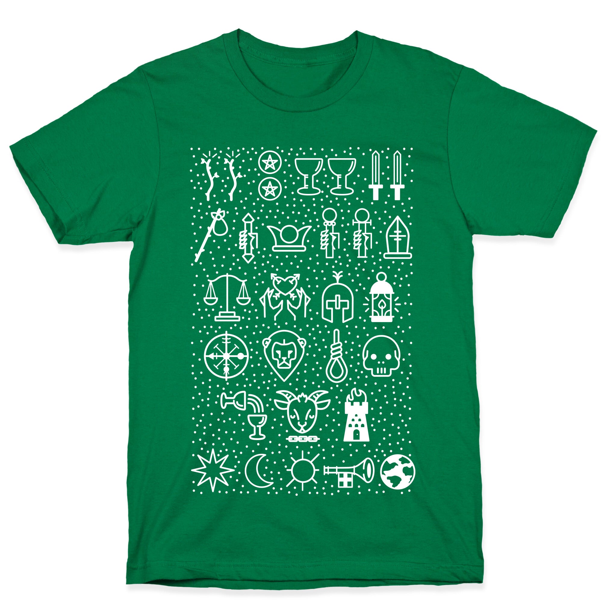 Tarot Card Icons T-Shirt