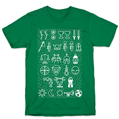 Tarot Card Icons T-Shirt