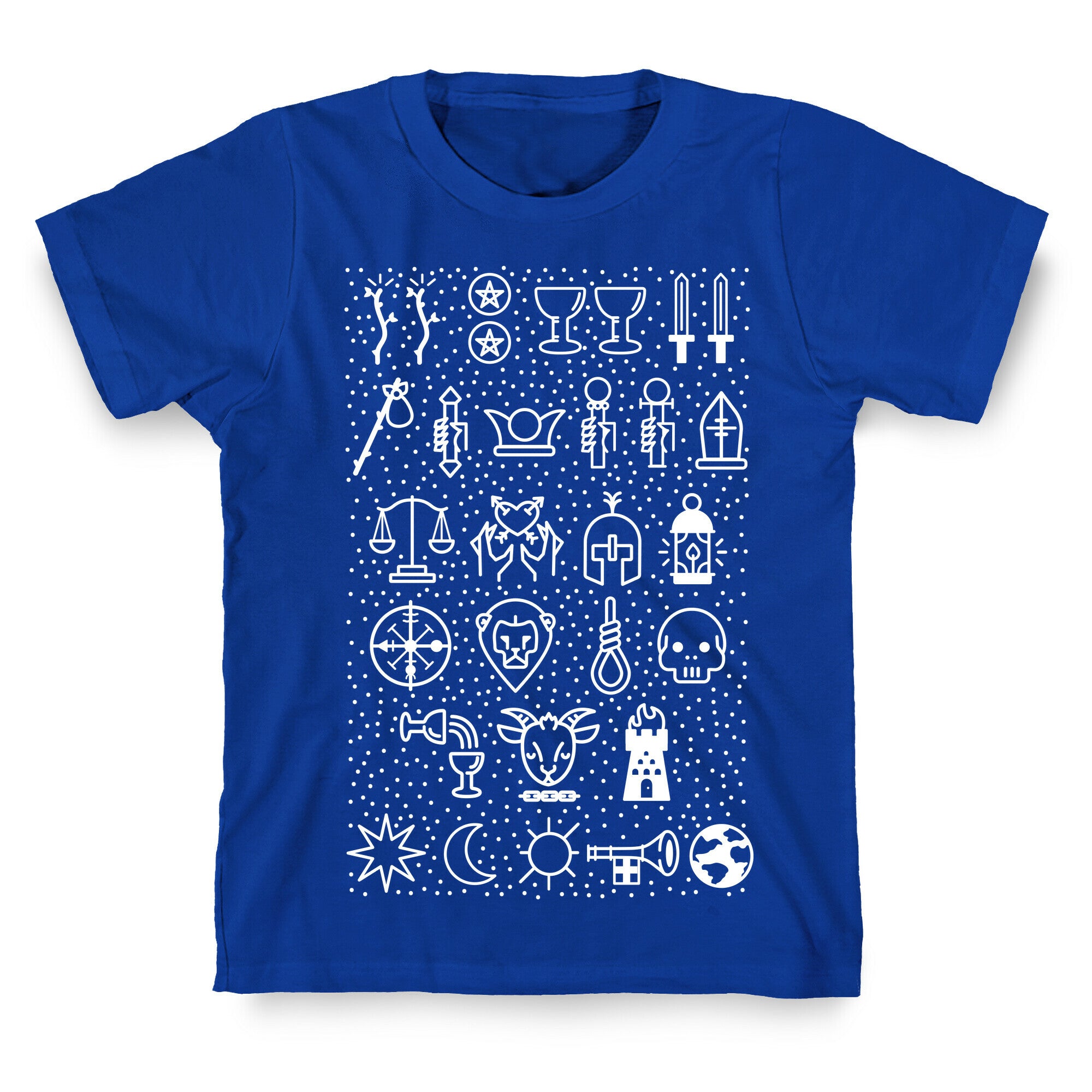Tarot Card Icons T-Shirt