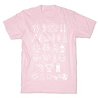 Tarot Card Icons T-Shirt
