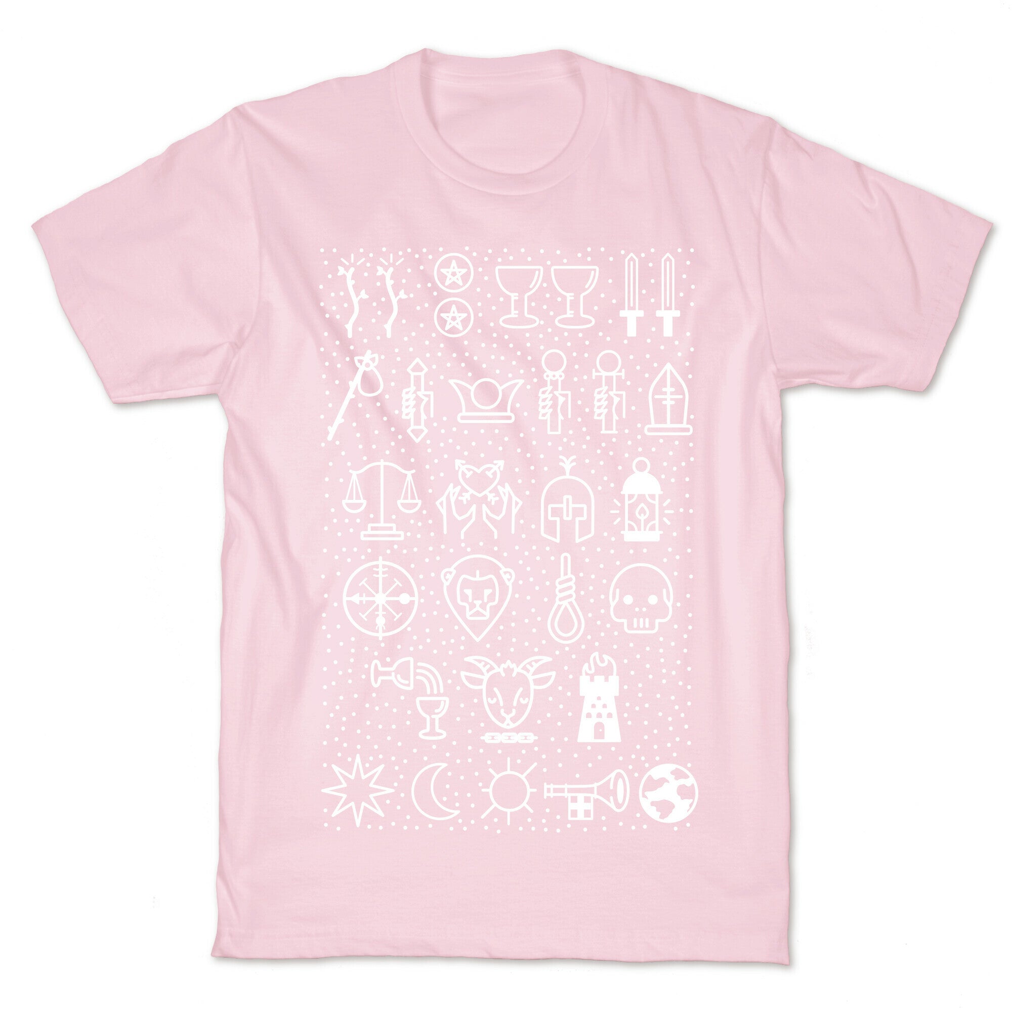 Tarot Card Icons T-Shirt