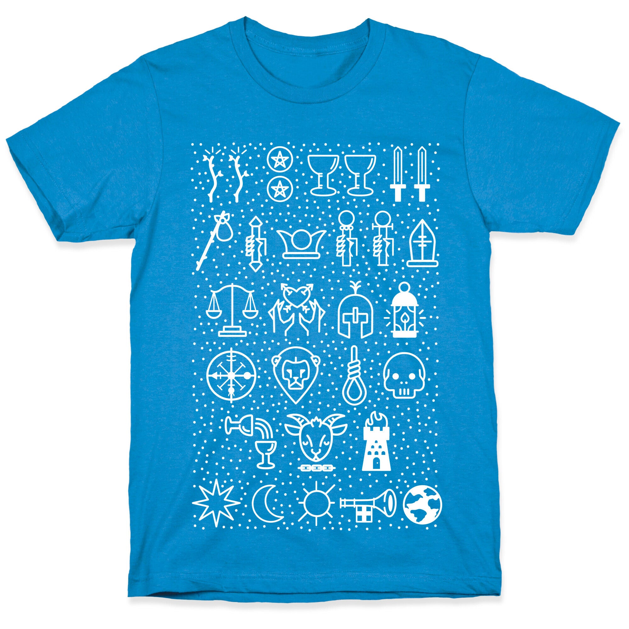 Tarot Card Icons T-Shirt