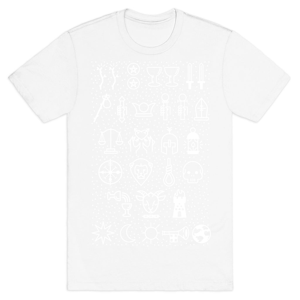 Tarot Card Icons T-Shirt