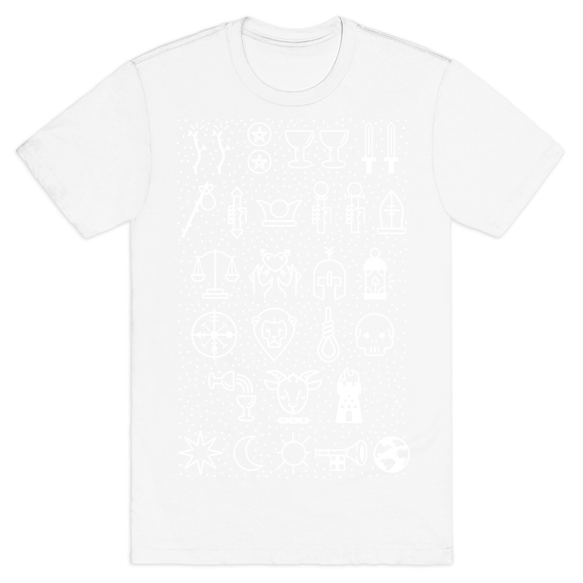 Tarot Card Icons T-Shirt