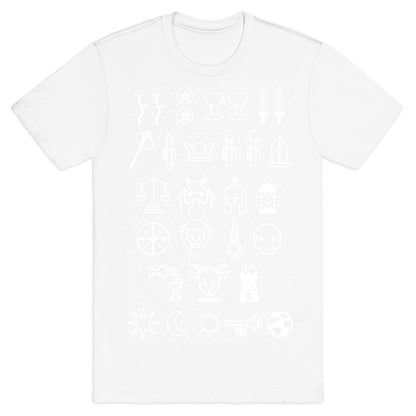 Tarot Card Icons T-Shirt