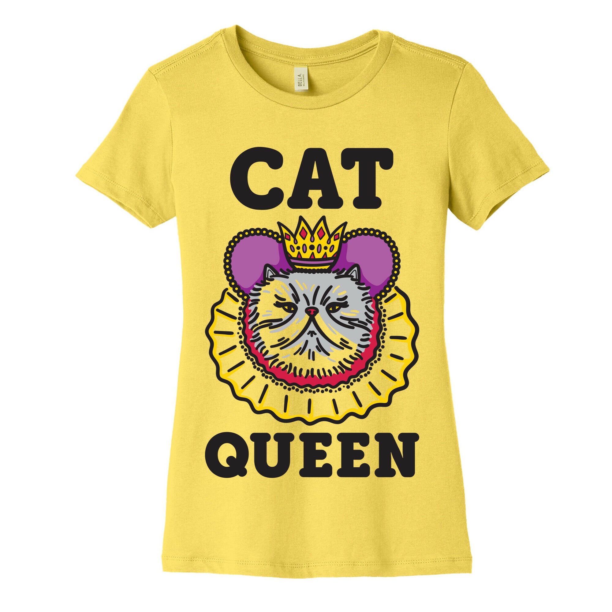 Cat Queen Women's Cotton Tee
