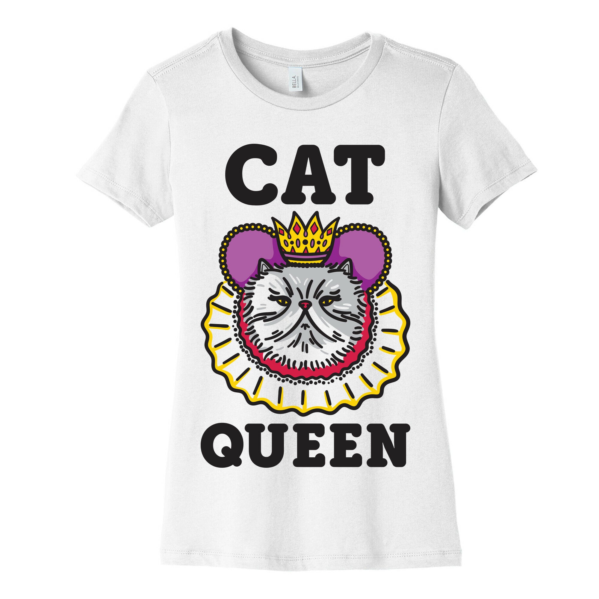 Cat Queen Women's Cotton Tee