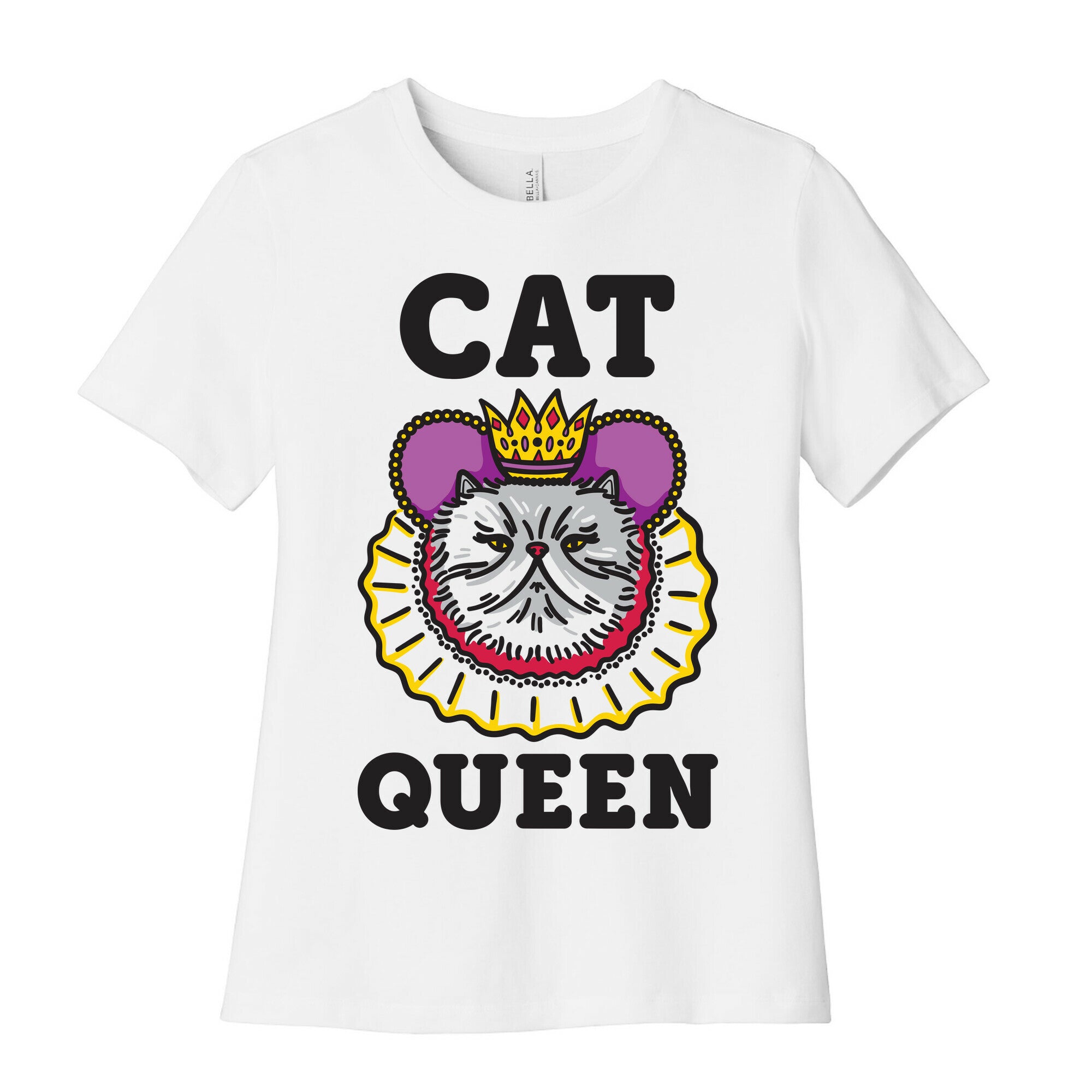 Cat Queen Women's Cotton Tee
