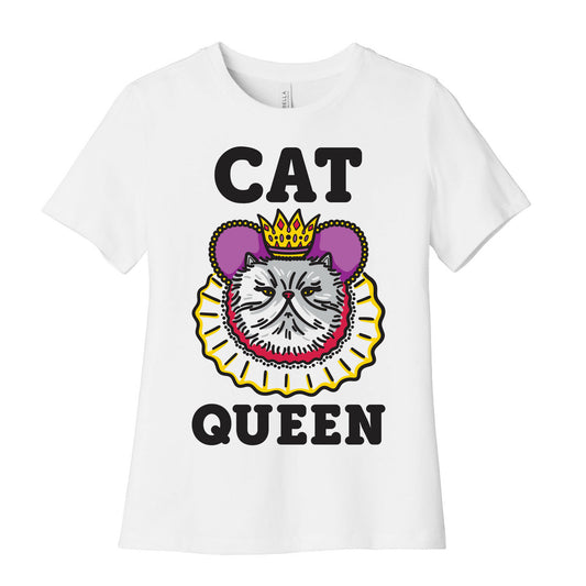 Cat Queen Women's Cotton Tee