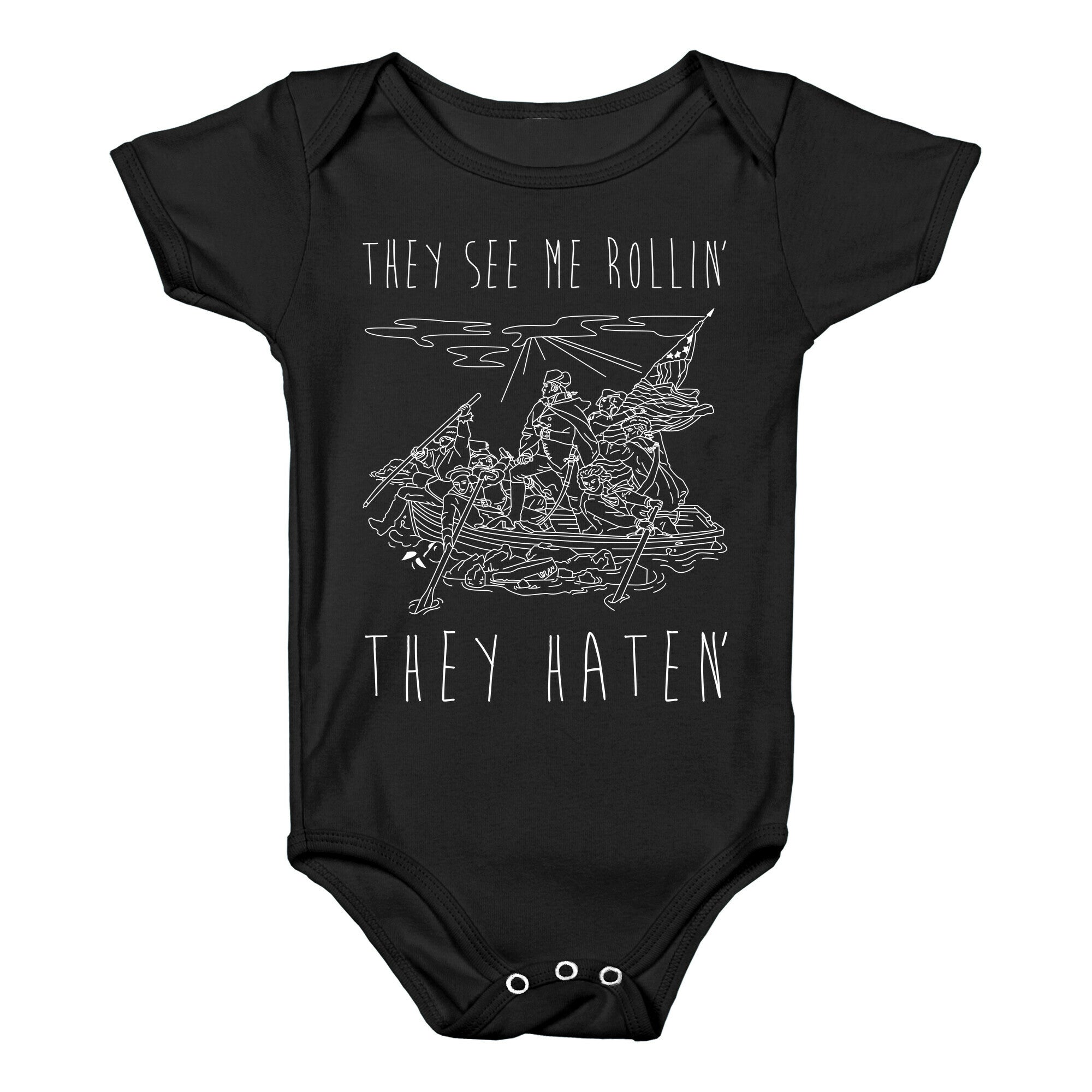 They See Me Rollin Washington Baby One Piece