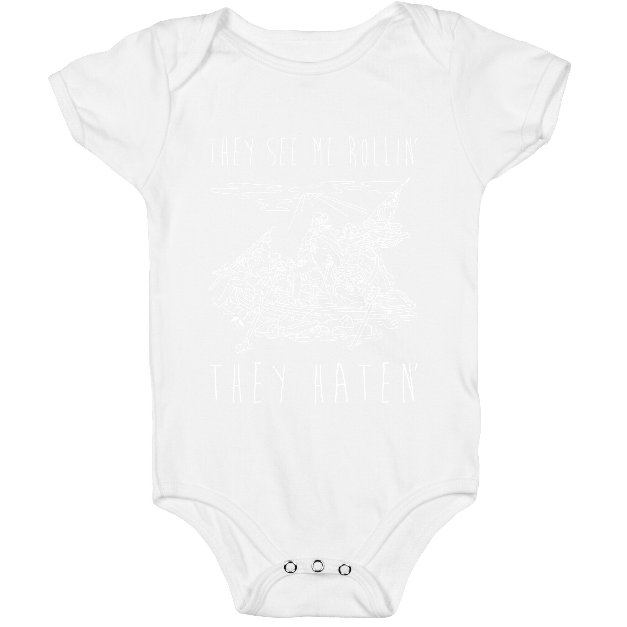 They See Me Rollin Washington Baby One Piece