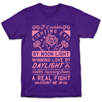 If It Involves Fighting Evil By Moon Light T-Shirt