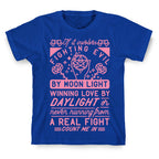 If It Involves Fighting Evil By Moon Light T-Shirt