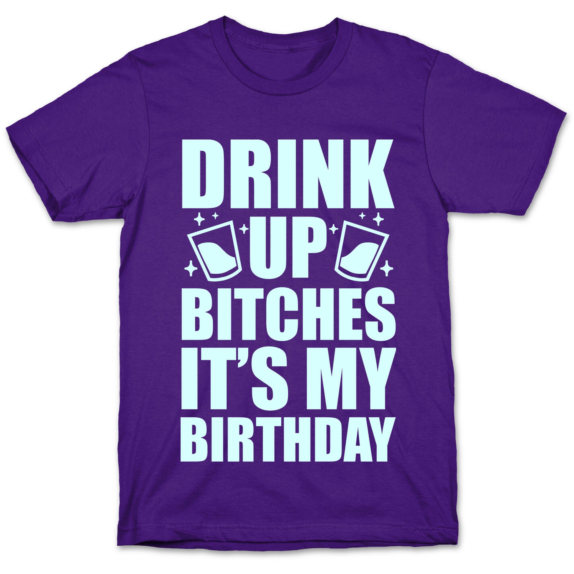 Drink Up Bitches It's My Birthday T-Shirt