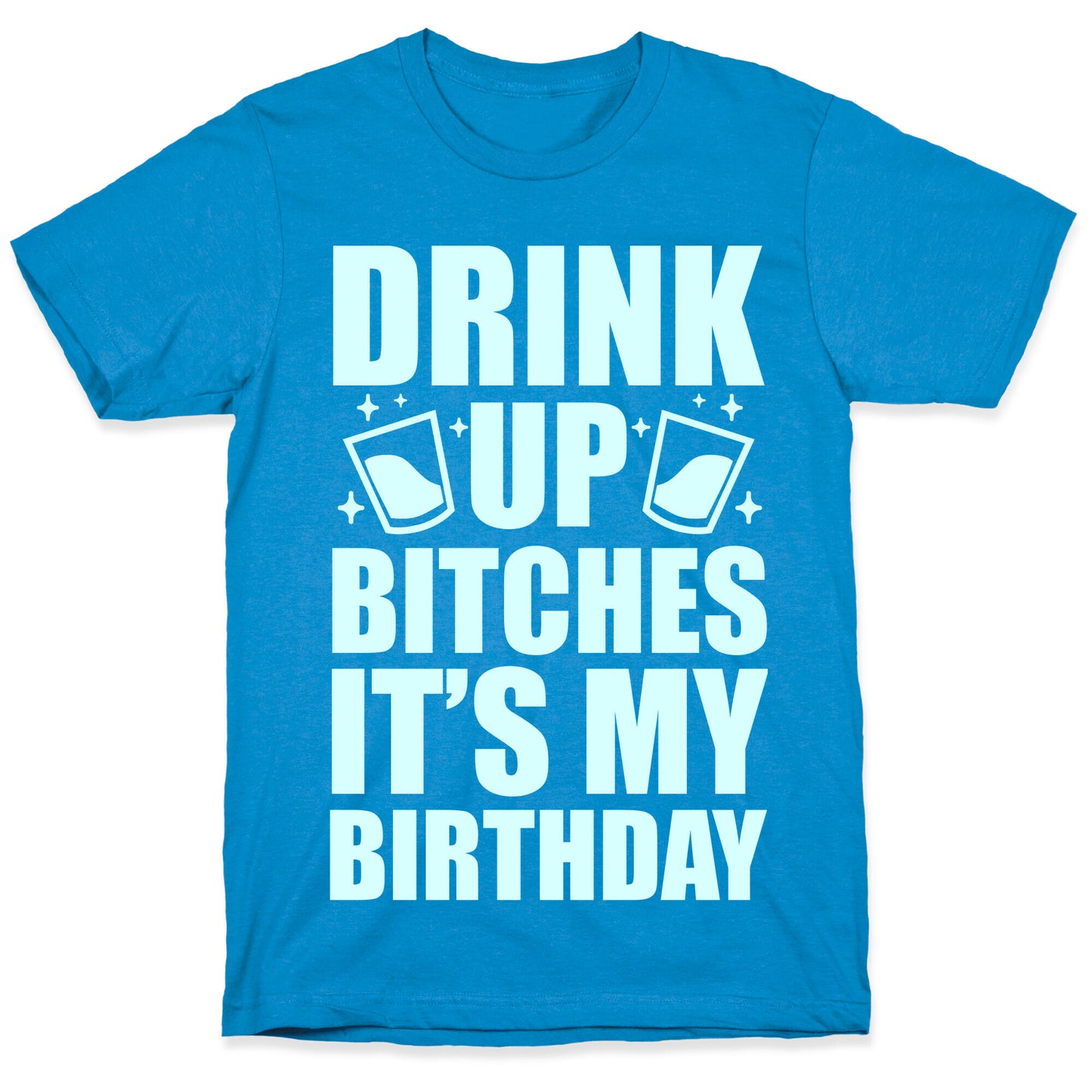 Drink Up Bitches It's My Birthday T-Shirt