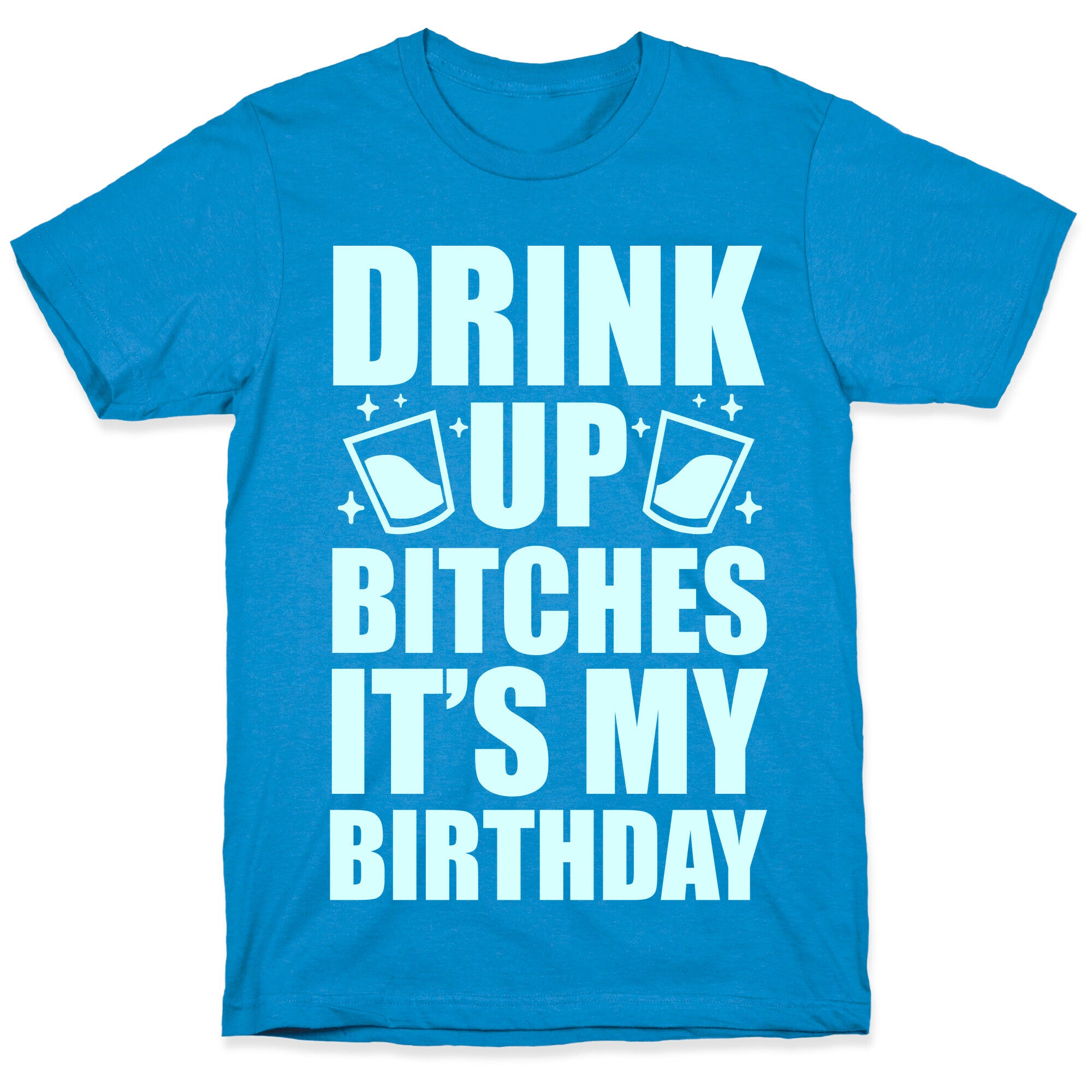 Drink Up Bitches It's My Birthday T-Shirt