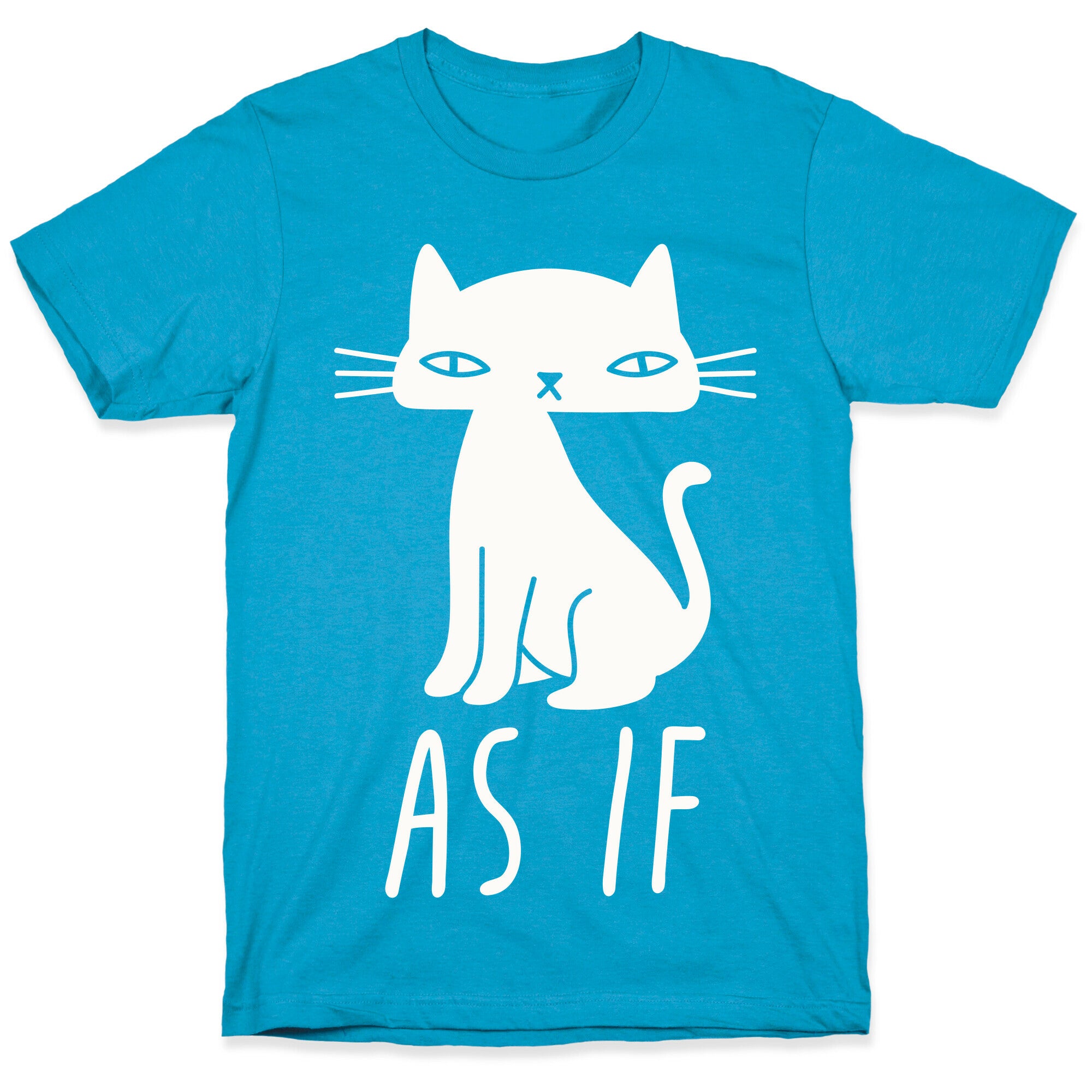 As If Cat  Unisex Triblend Tee