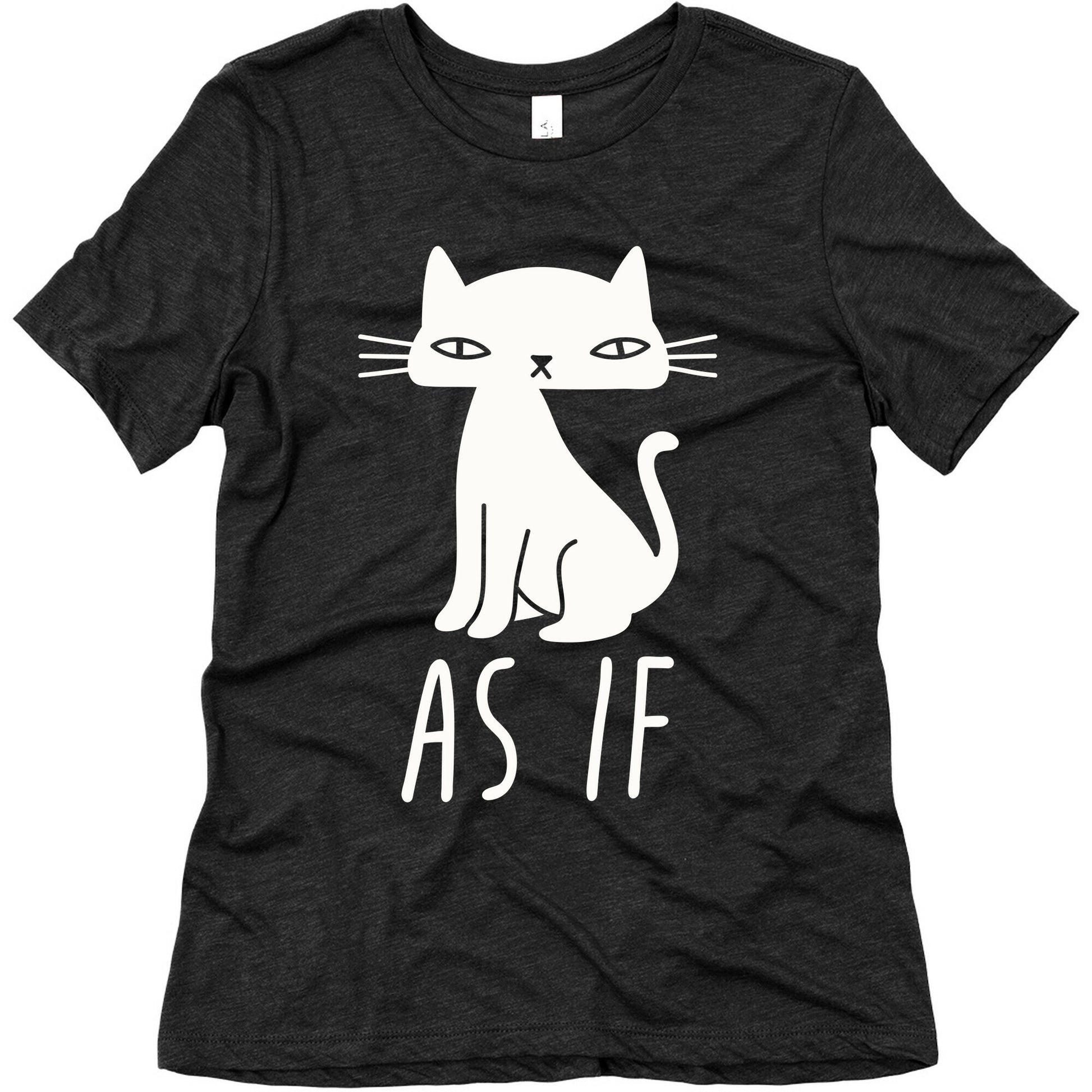 As If Cat  Women's Triblend Tee