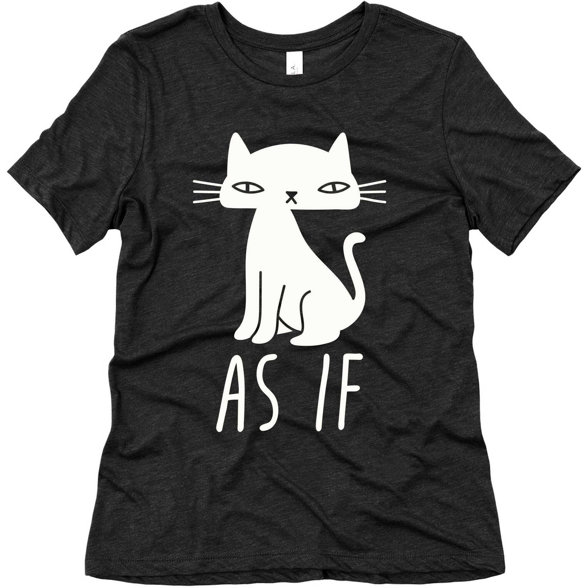 As If Cat  Women's Triblend Tee