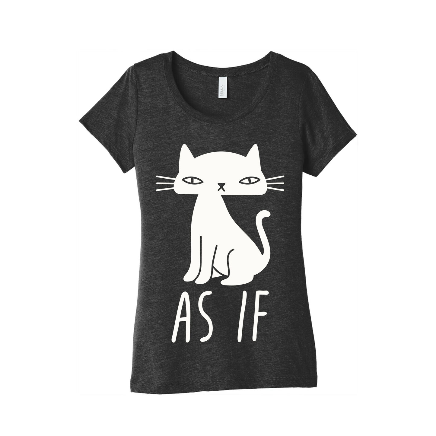 As If Cat  Women's Triblend Tee