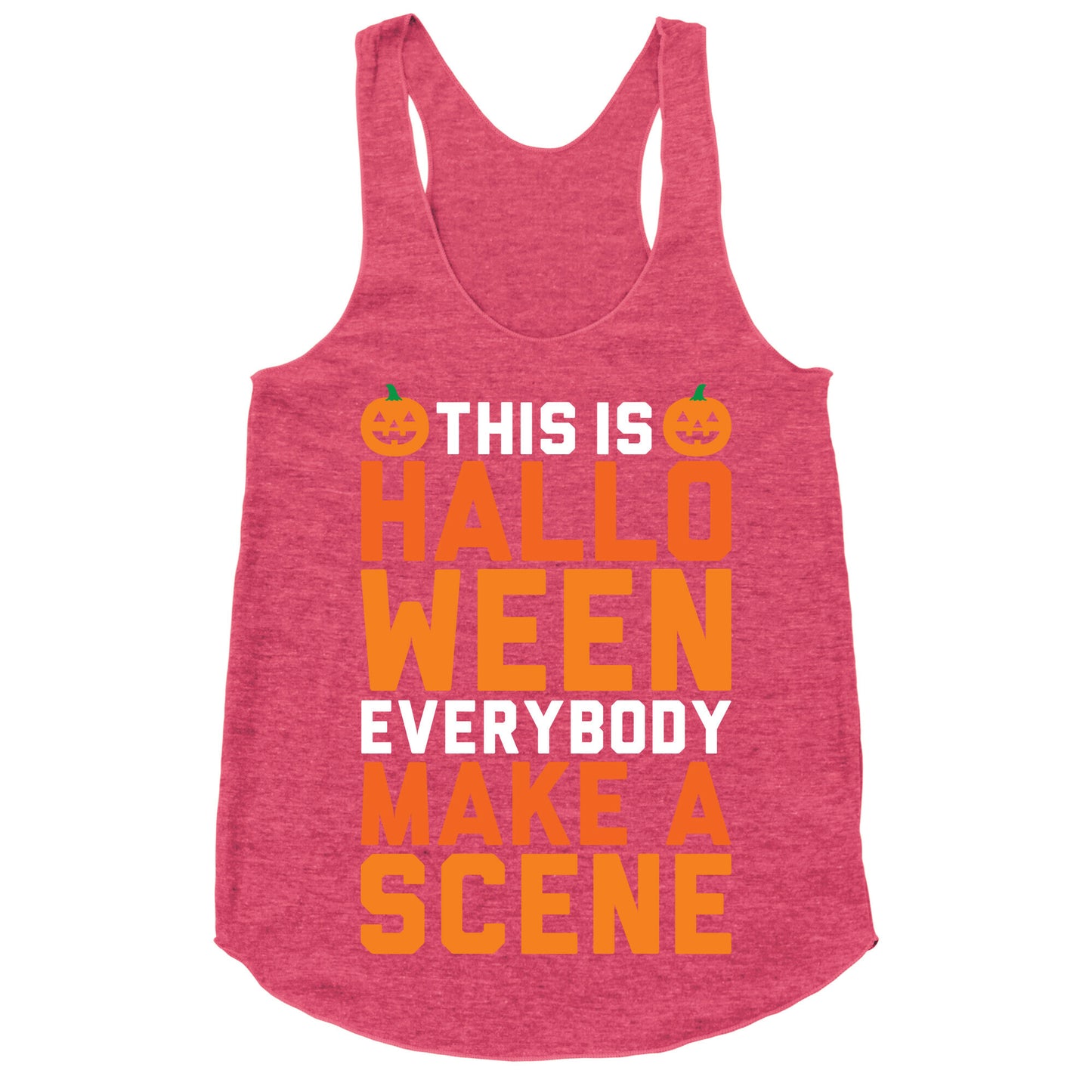 This Is Halloween Racerback Tank