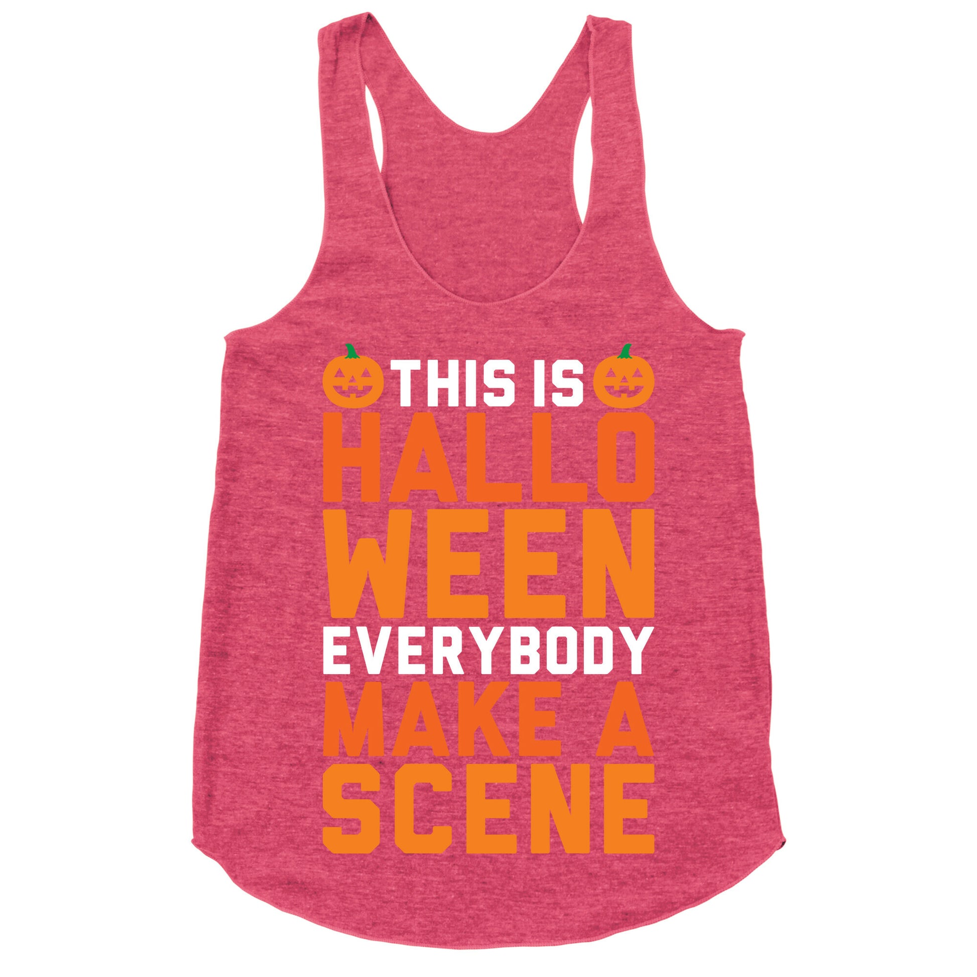 This Is Halloween Racerback Tank