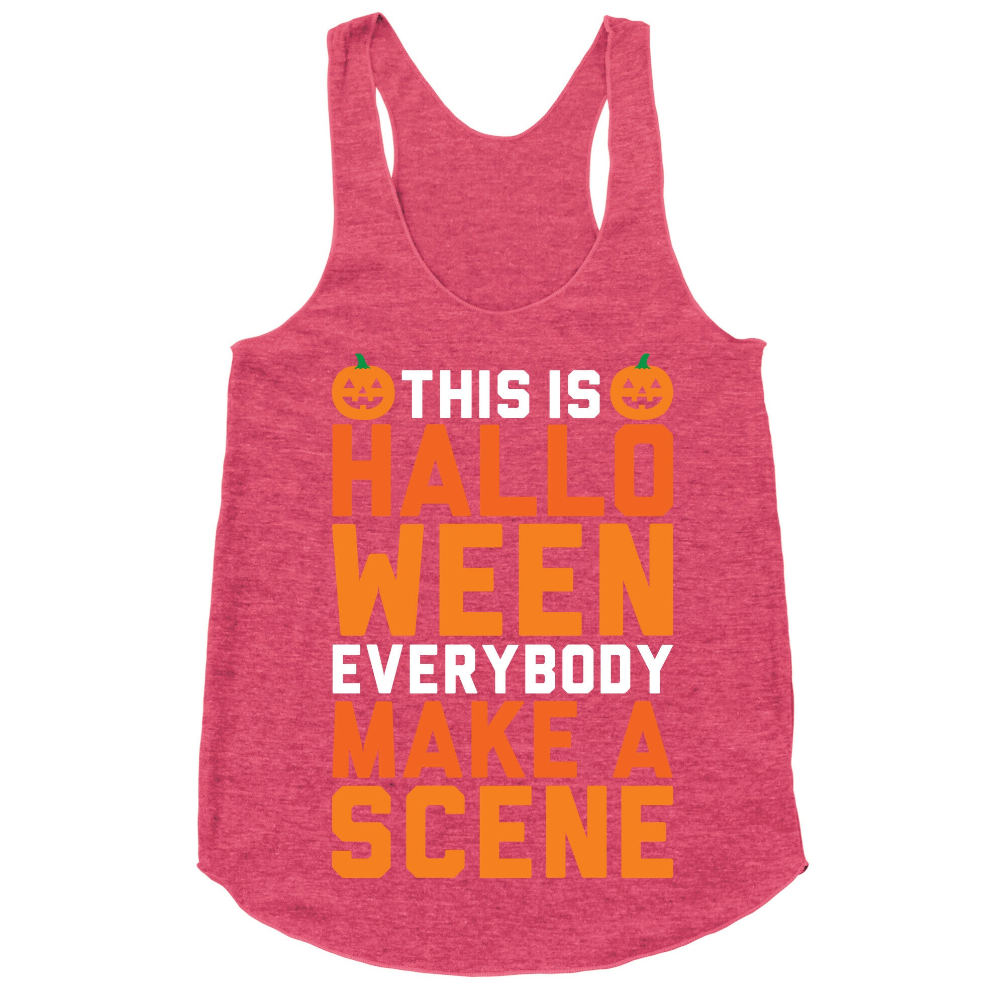 This Is Halloween Racerback Tank