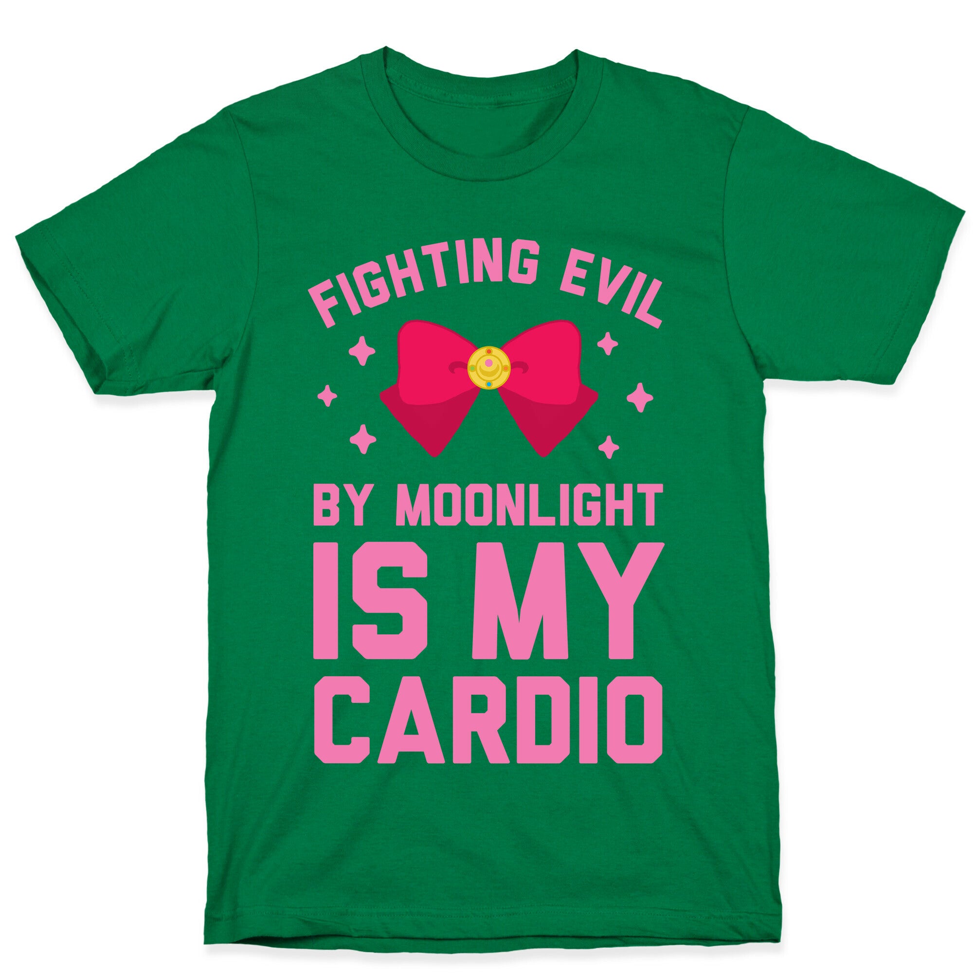 My Cardio is Fighting Evil by Moonlight T-Shirt