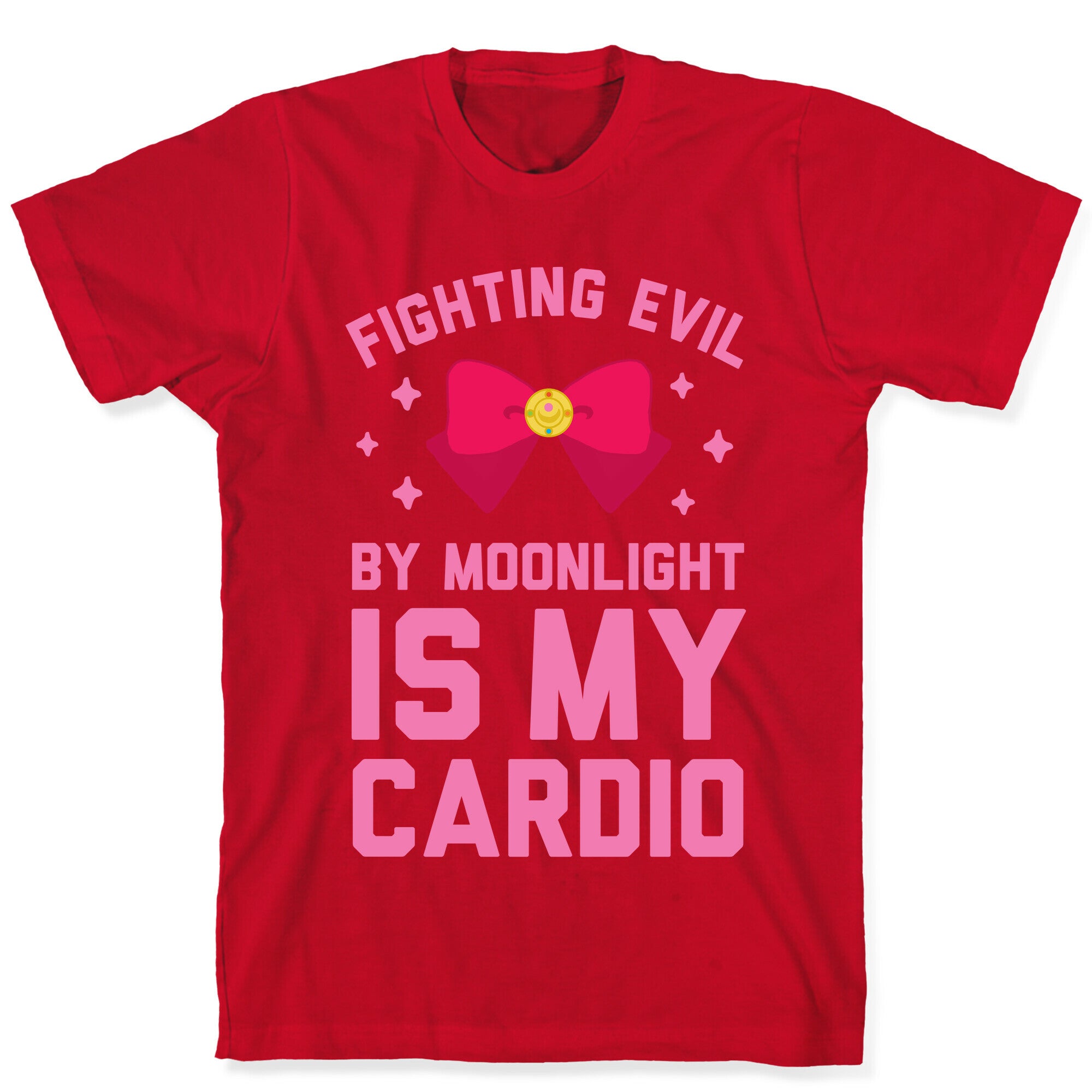 My Cardio is Fighting Evil by Moonlight T-Shirt