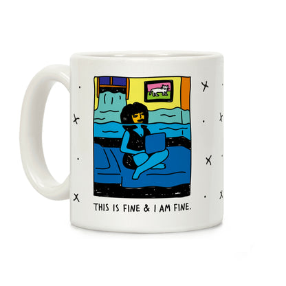 This Is Fine & I Am Fine Coffee Mug