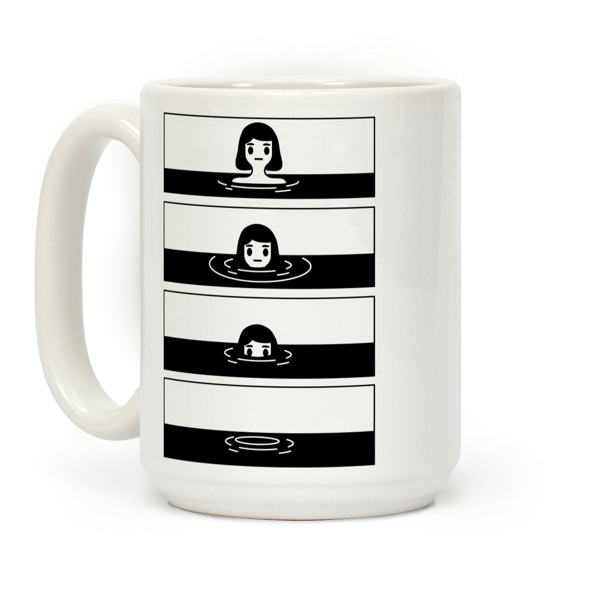 Sinking Girl Coffee Mug
