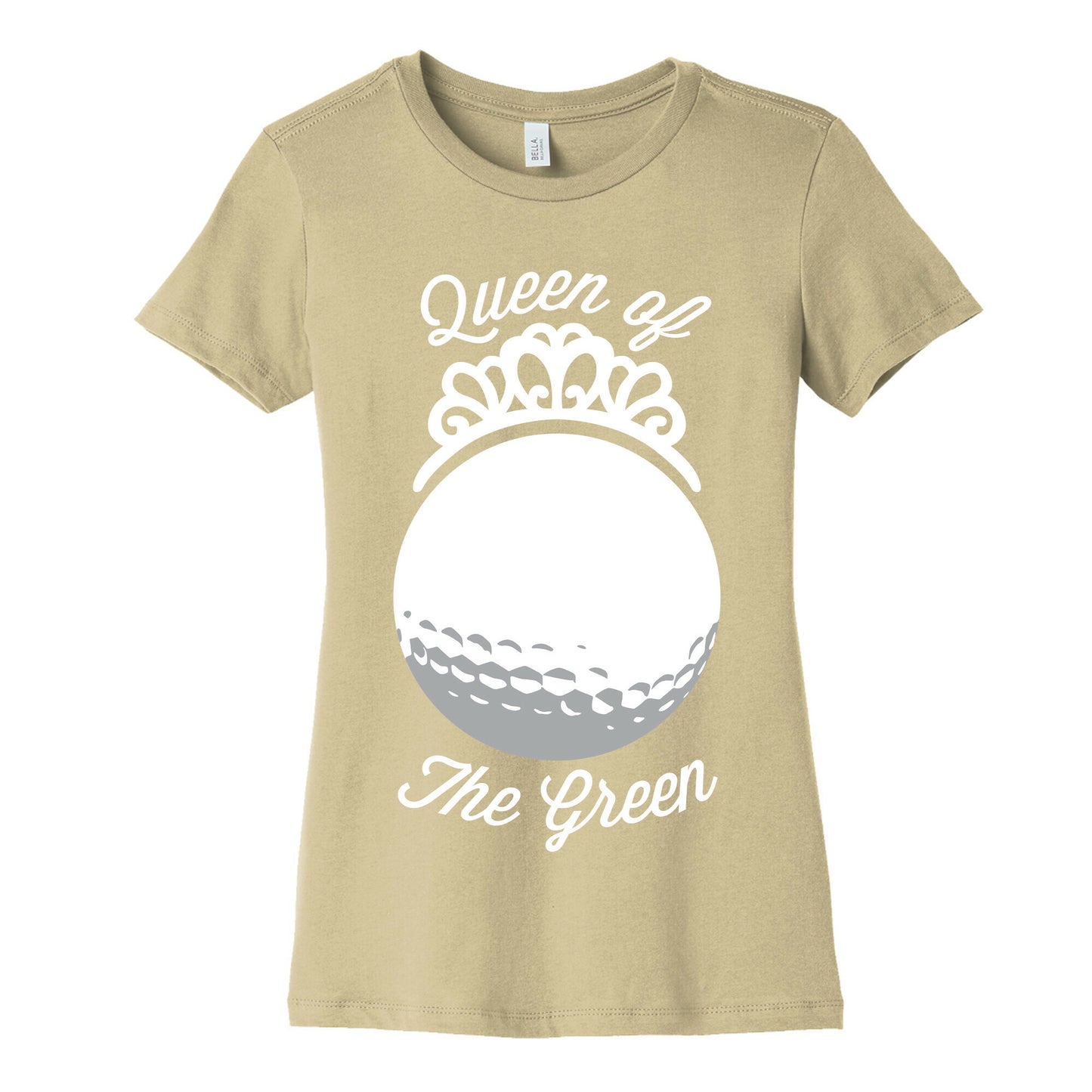 Queen Of The Green (Golf) Women's Cotton Tee