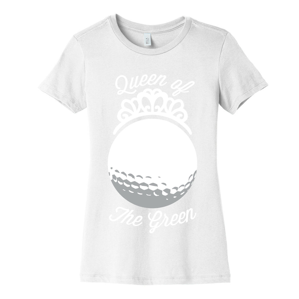 Queen Of The Green (Golf) Women's Cotton Tee