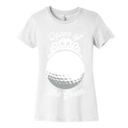 Queen Of The Green (Golf) Women's Cotton Tee