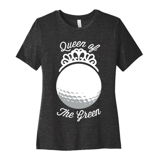 Queen Of The Green (Golf) Women's Cotton Tee