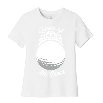 Queen Of The Green (Golf) Women's Cotton Tee