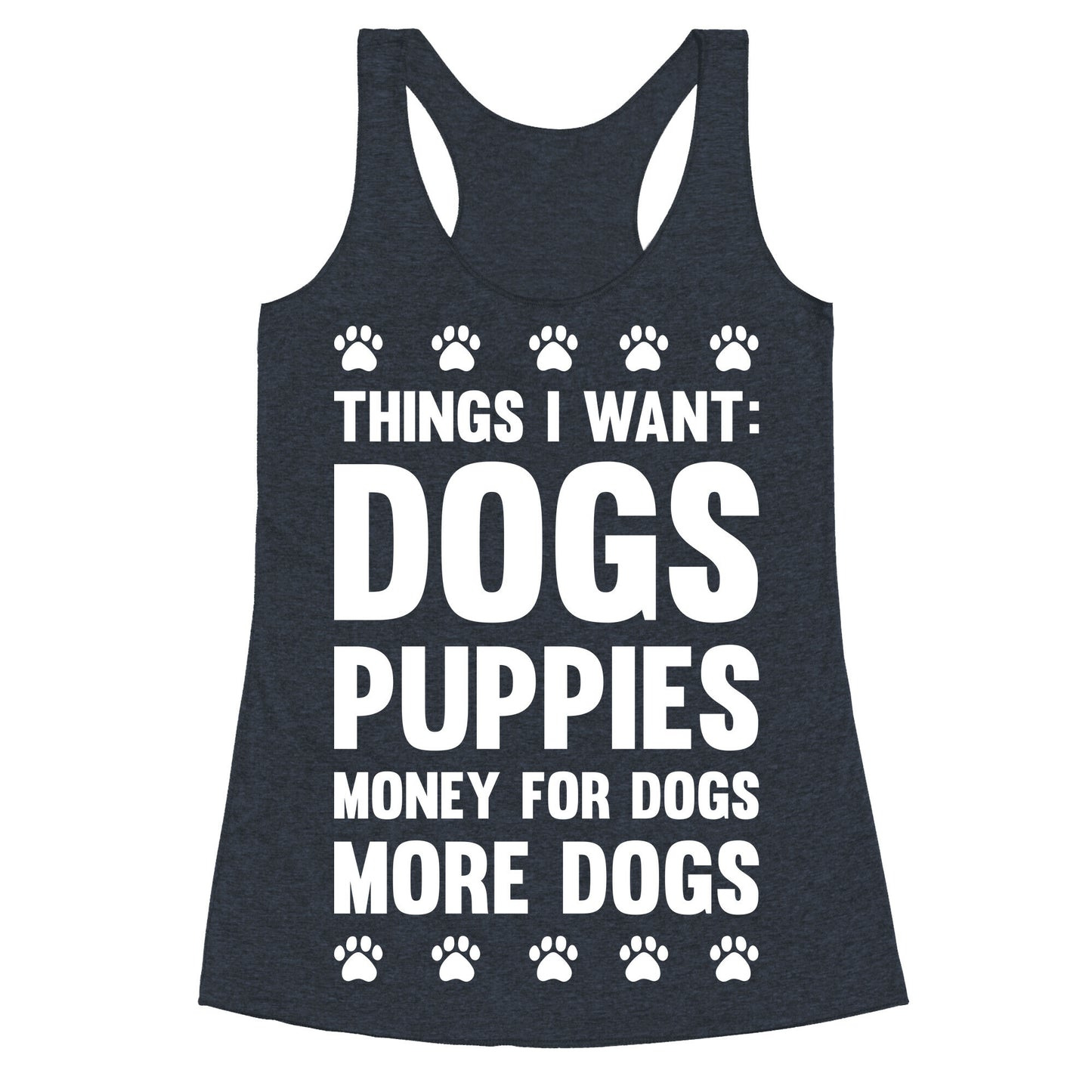 Things I Want: Dogs Racerback Tank