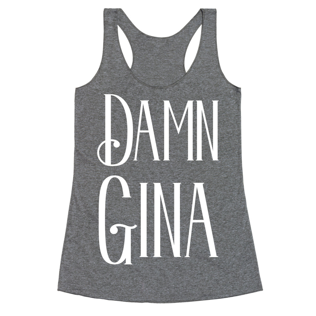 Damn Gina Racerback Tank