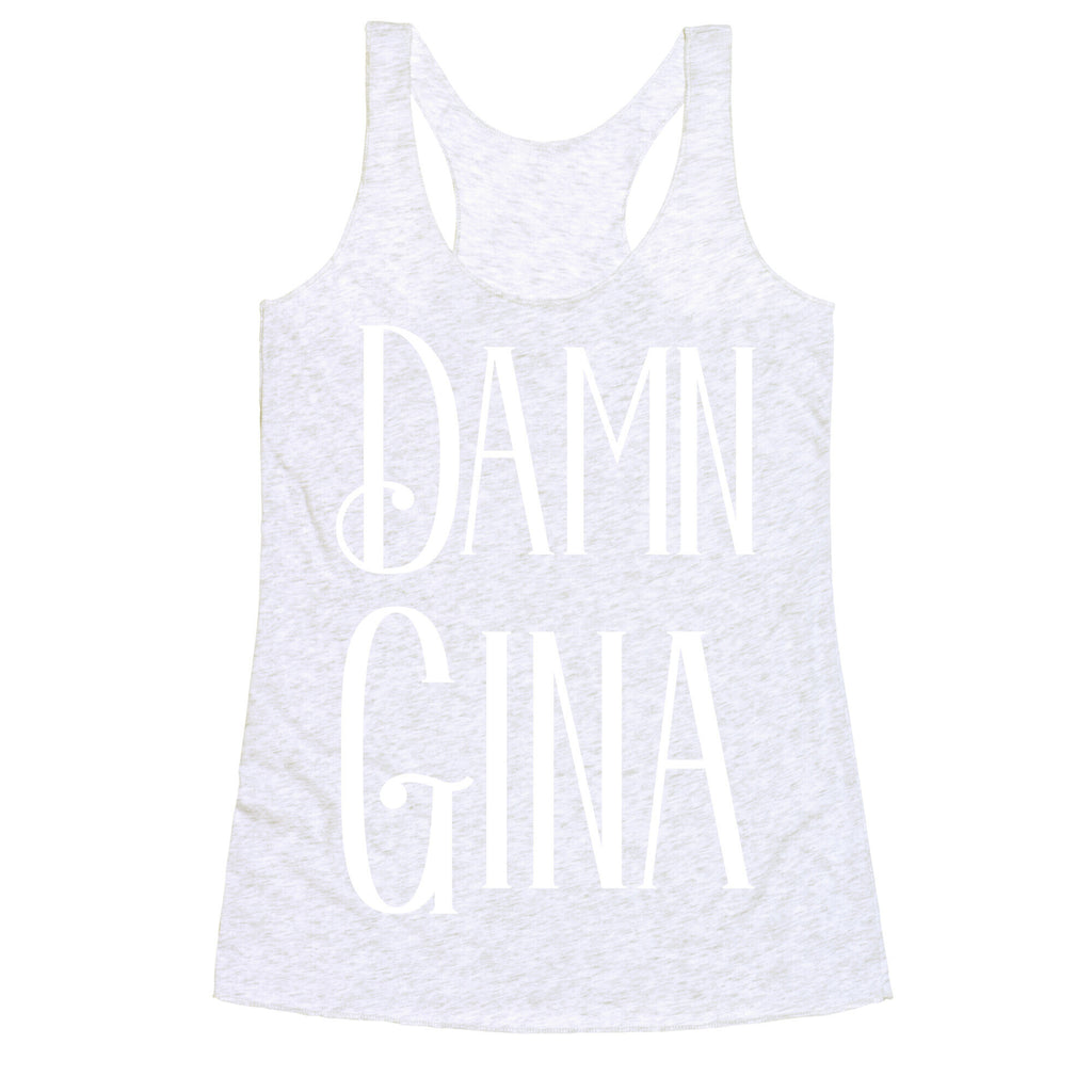 Damn Gina Racerback Tank
