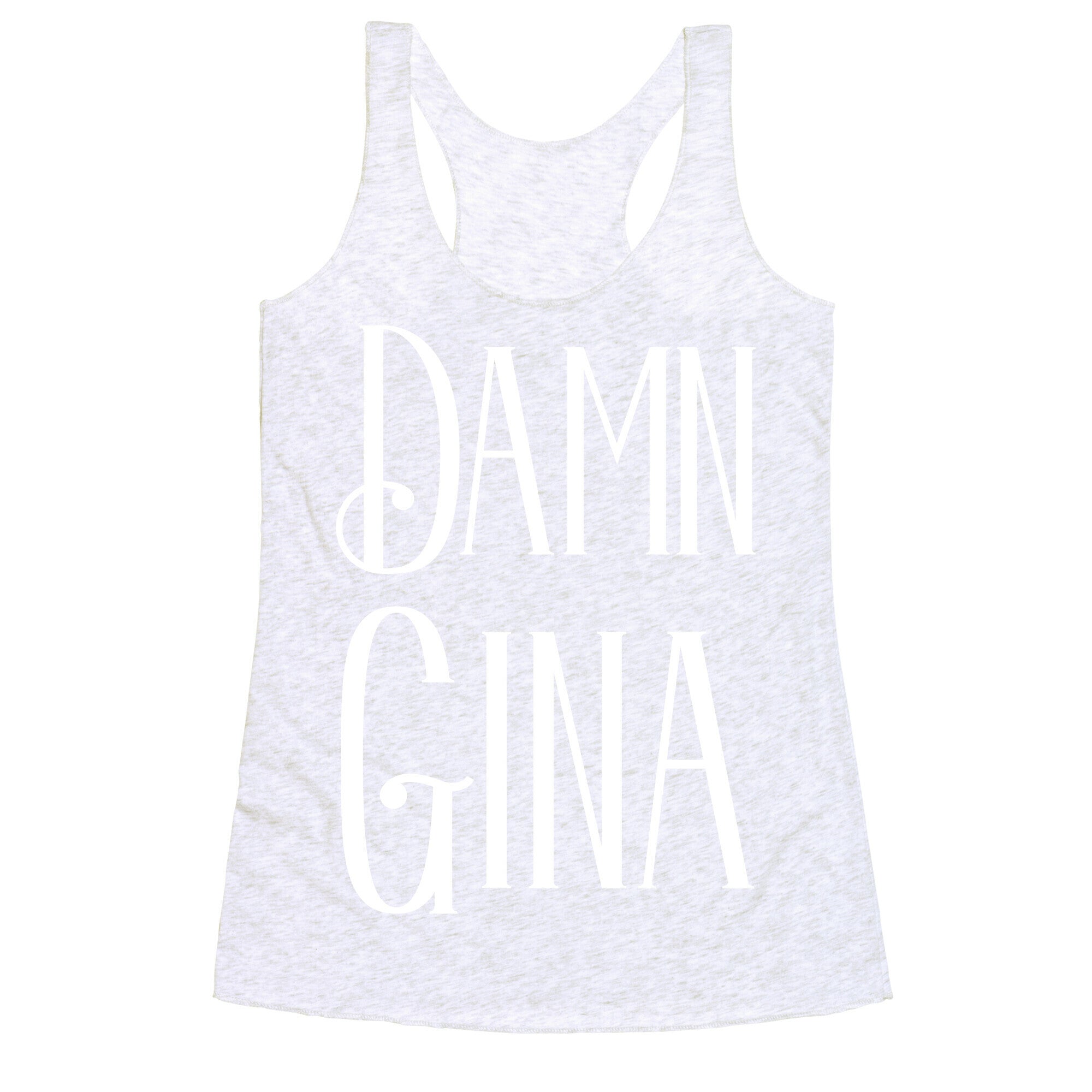 Damn Gina Racerback Tank
