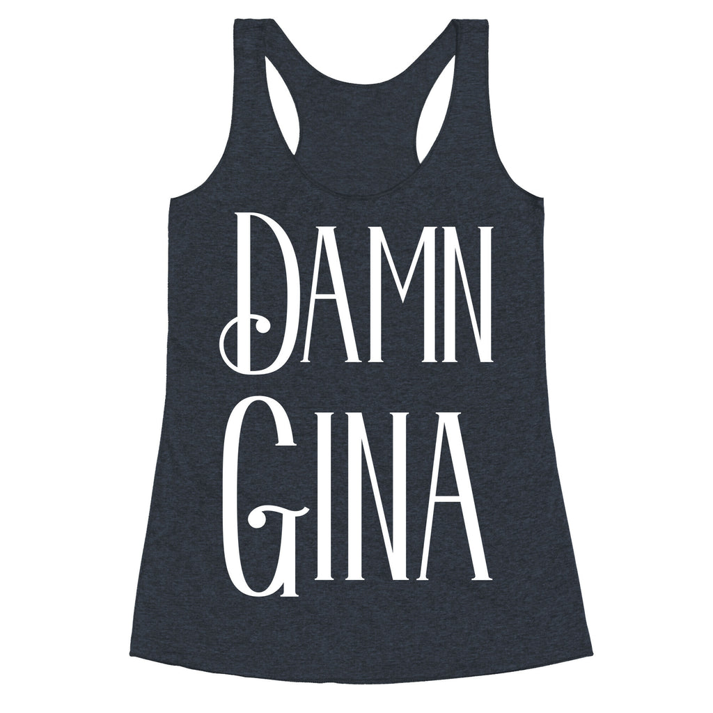 Damn Gina Racerback Tank