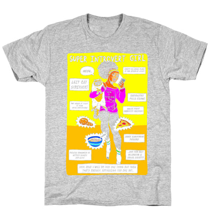 Super Introvert Girl T-Shirt