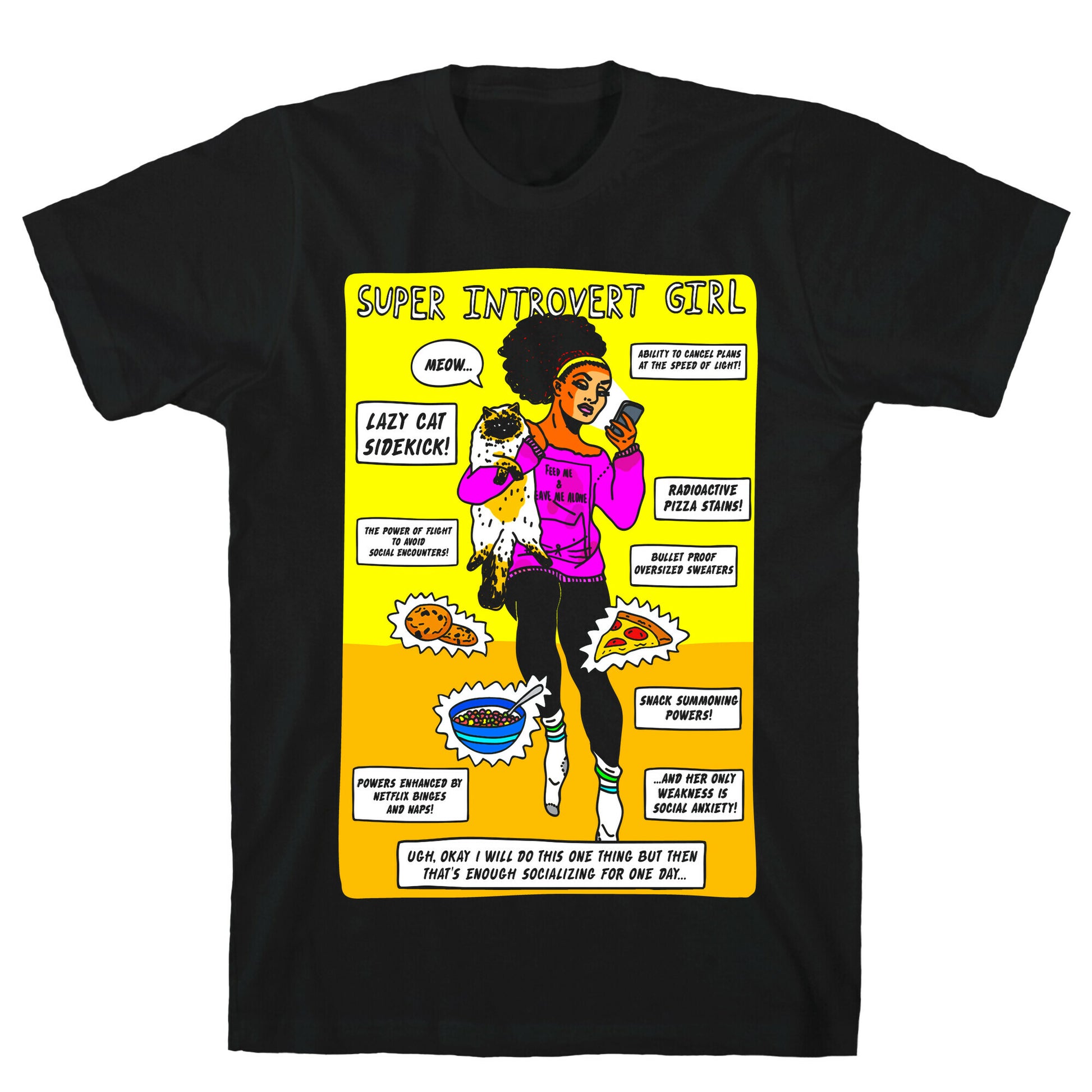 Super Introvert Girl T-Shirt